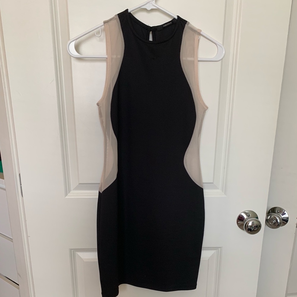 Cute black cocktail dress!
